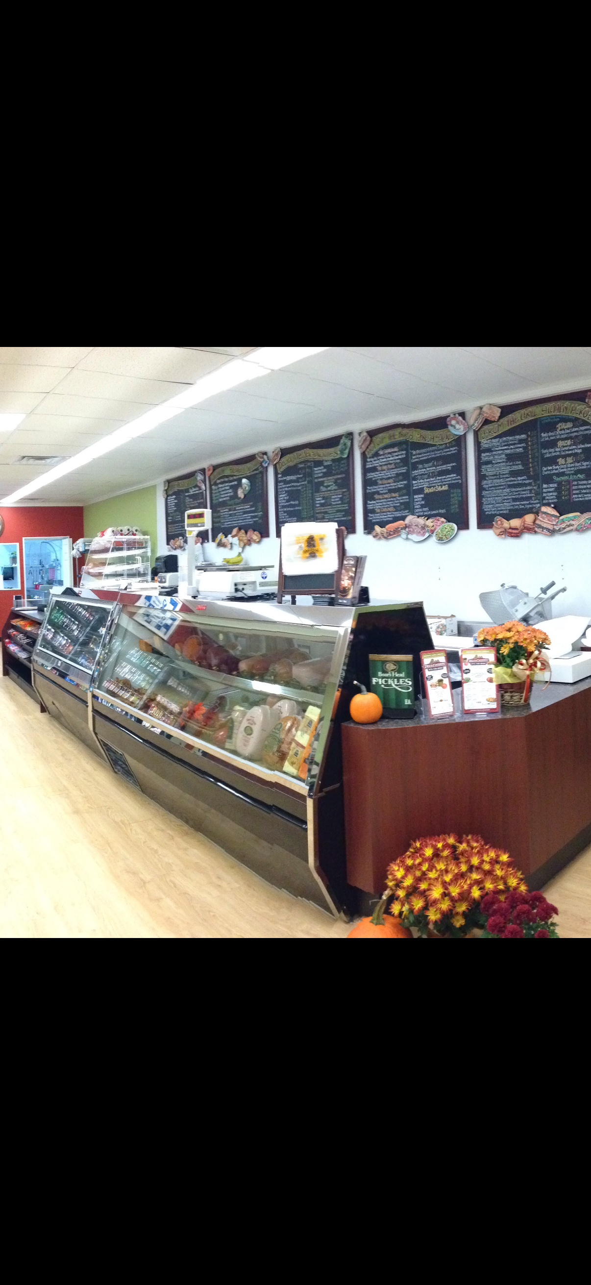 Inside Eric's Deli & Catering, Sparta New Jersey
